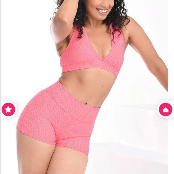 Booty by Brabants Pants - Booty by Brabants Coral Booty Shorts